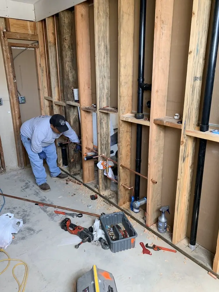 Commercial rough-in plumbing for Water Heater Replacement in La Vergne